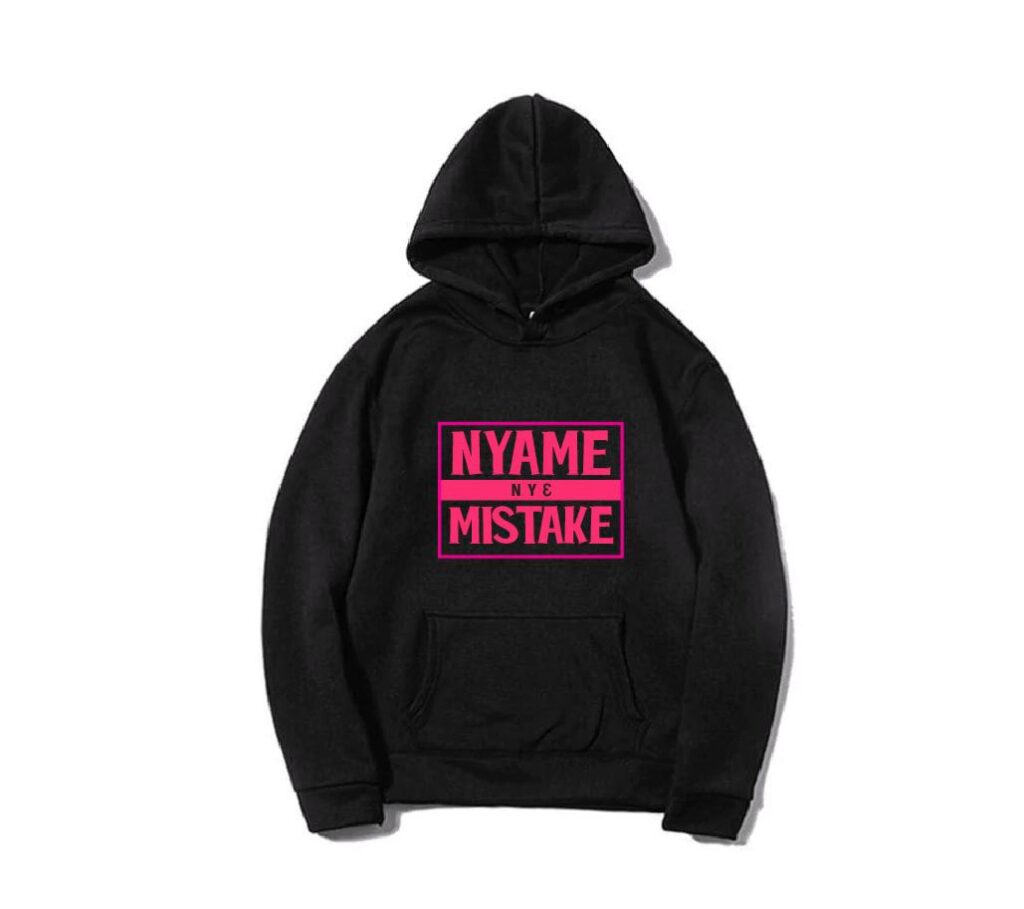 Nyame Nye Mistake Black Hoodie