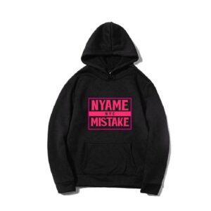 Nyame Nye Mistake Black Hoodie